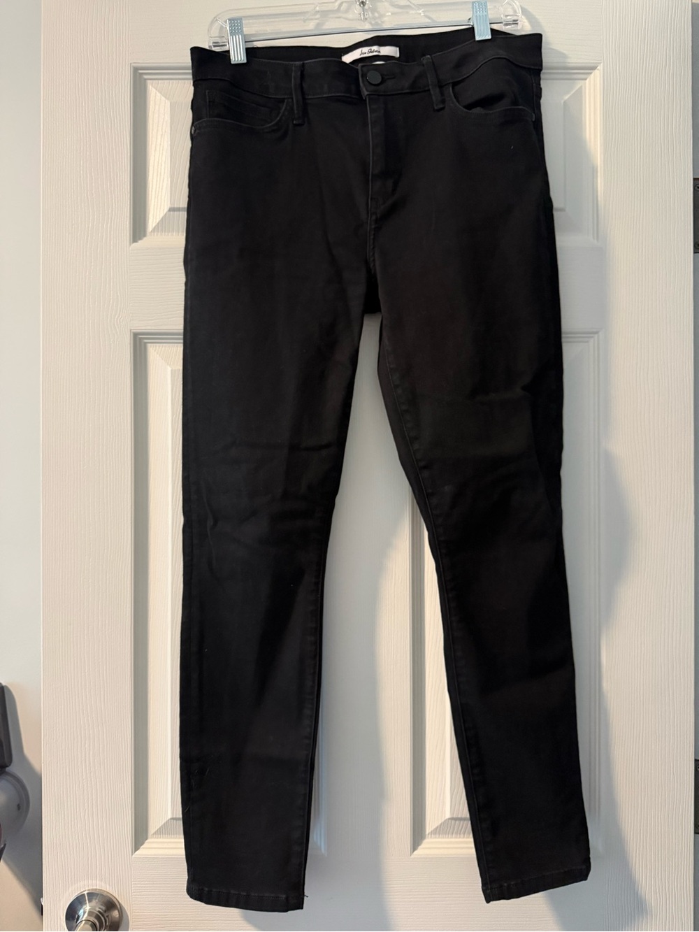Sam Edelman Black Midrise Skinny Ankle Jeans